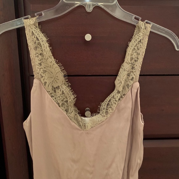 Socialite Lace Trim Blouson Bodysuit - Picture 2 of 4